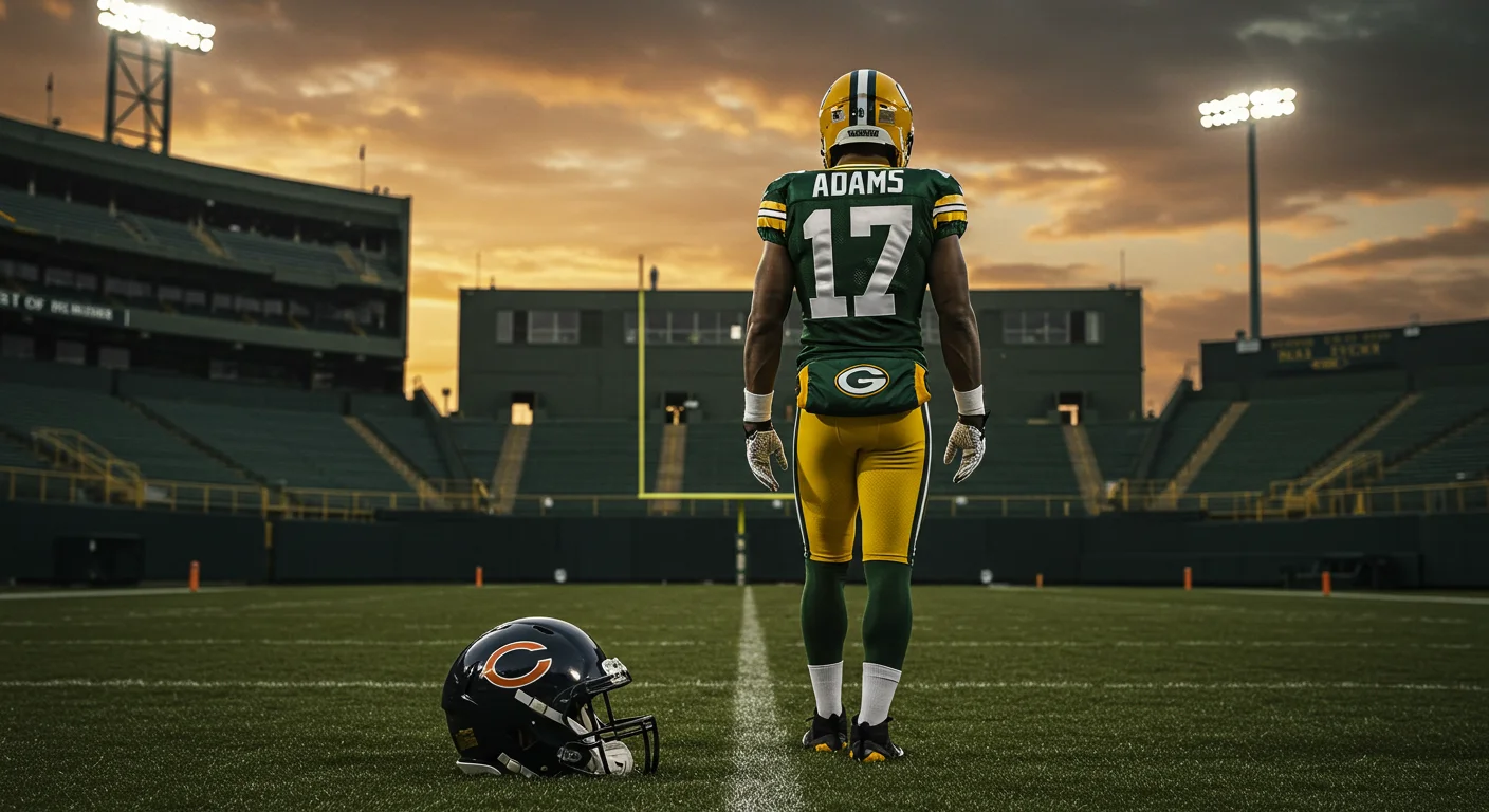 Davante Adams Takes a Swipe