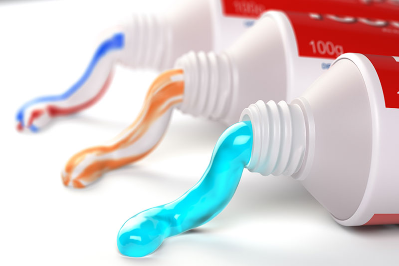 Colour Coding for Toothpaste